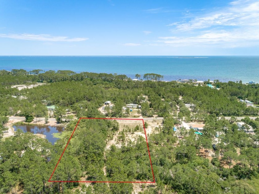 Fantastic 2 Acre parcel with pond and just one mile from - Beach Acreage for sale in Carabelle, Florida on Beachhouse.com