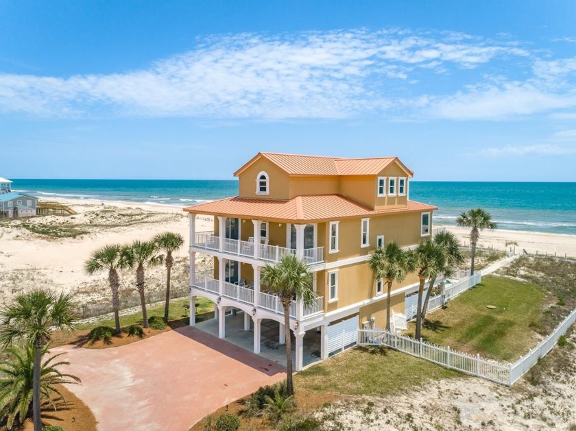 Majestic 6-bedroom beachfront home on a 100' wide East End - Beach Home for sale in St. George Island, Florida on Beachhouse.com