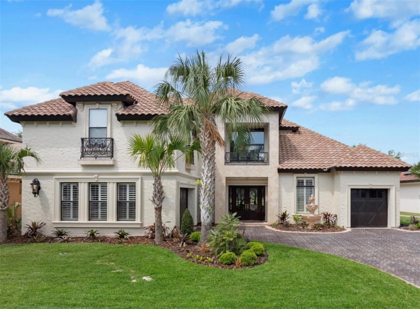 Designed for a luxurious lifestyle, this French Mediterranean - Beach Home for sale in Ormond Beach, Florida on Beachhouse.com