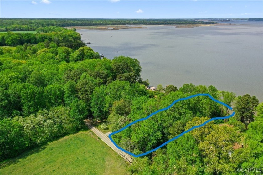 The view from this lot is about as good as it gets on the - Beach Lot for sale in Tappahannock, Virginia on Beachhouse.com