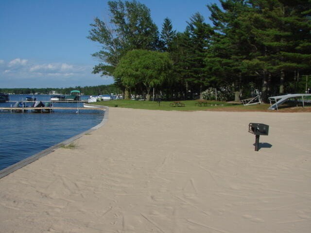 Location-Location-Location Offering  400' of shared Silver Lake - Beach Lot for sale in Mears, Michigan on Beachhouse.com