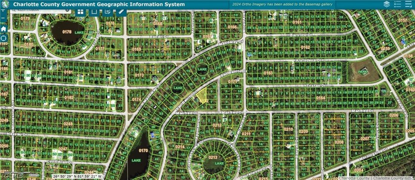 Nice oversize lot in the quiet community of Tropical Gulf Acres - Beach Lot for sale in Punta Gorda, Florida on Beachhouse.com