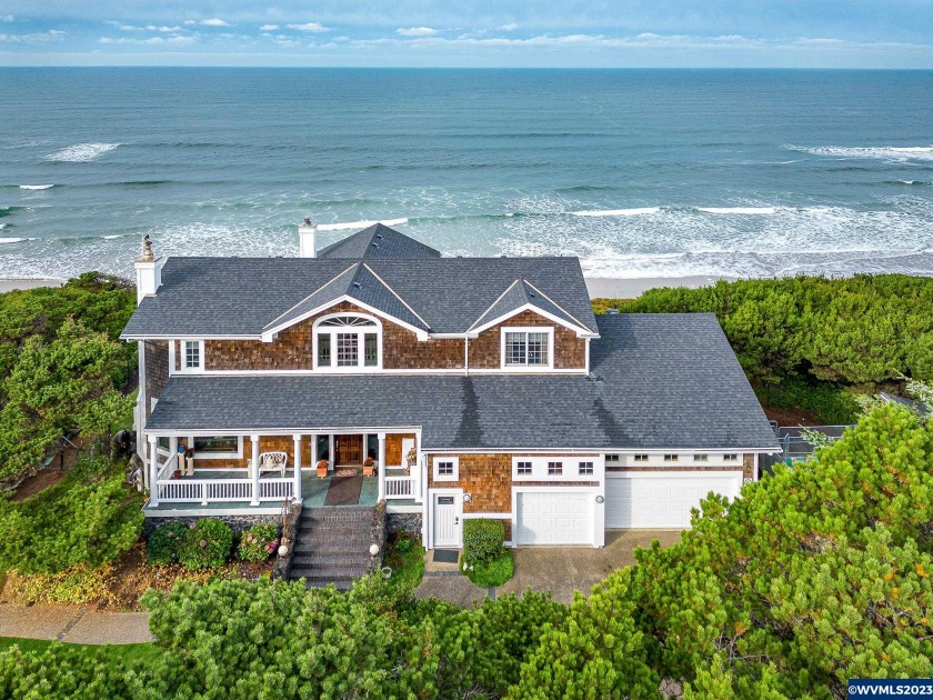 Oceanfront home on .93 acres with breathtaking, unobstructed and - Beach Home for sale in Seal Rock, Oregon on Beachhouse.com