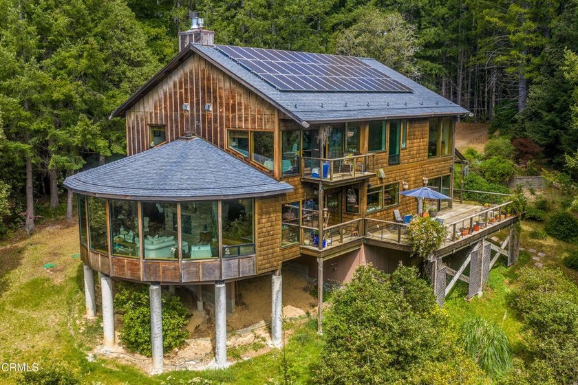 Perched along the coveted Alviso Ridge, where redwood forest - Beach Home for sale in Westport, California on Beachhouse.com