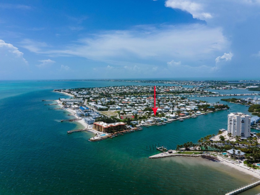 Amazing, wide open blue water views lure you onto the large - Beach Home for sale in Key Colony Beach, Florida on Beachhouse.com