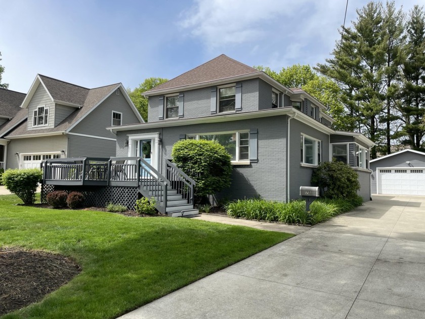 Just a block from the beautiful shores of Lake Michigan and - Beach Home for sale in South Haven, Michigan on Beachhouse.com
