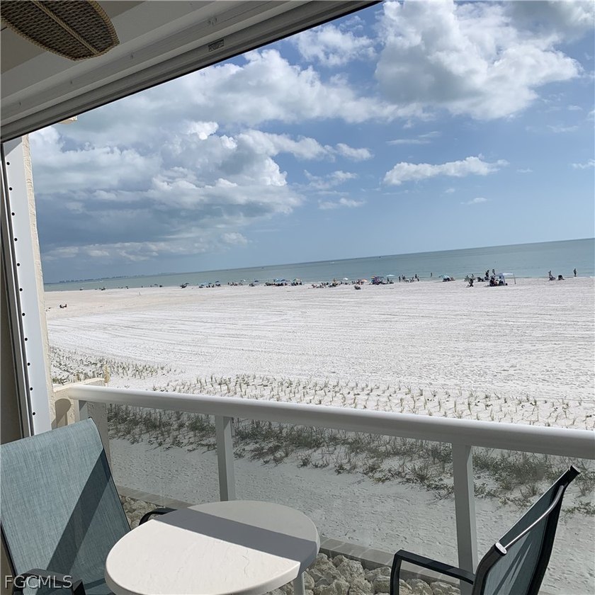 Completely updated 1-bedroom, 1-bath Gulf-front condo offering - Beach Condo for sale in Fort Myers Beach, Florida on Beachhouse.com