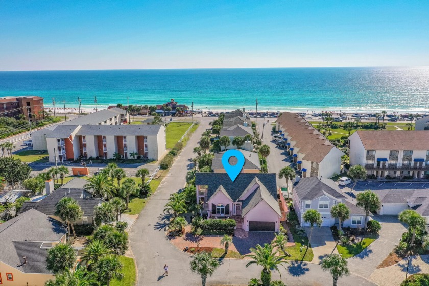 Situated on an oversized corner lot literally steps from the - Beach Home for sale in Miramar Beach, Florida on Beachhouse.com