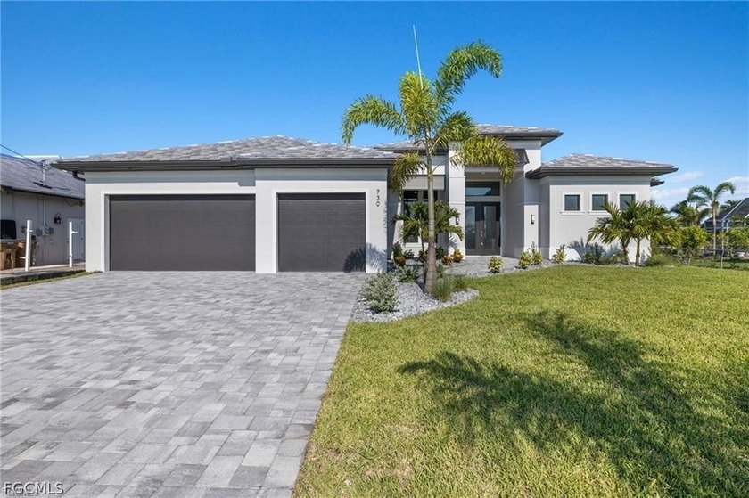 This stunning Gulf-access waterfront home by Matlacha Homes - Beach Home for sale in Cape Coral, Florida on Beachhouse.com