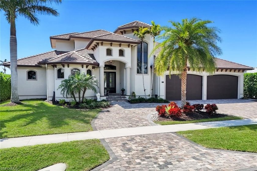 Sun, Sun, Sun! Sought after Southwest Exposure Luxury Waterfront - Beach Home for sale in Marco Island, Florida on Beachhouse.com