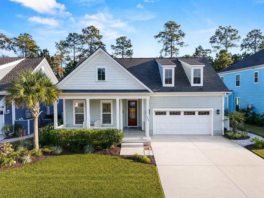 This exceptional Murrells Inlet residence offers a refined blend - Beach Home for sale in Murrells Inlet, South Carolina on Beachhouse.com