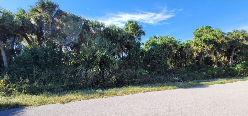 This is a great lot to build your next home on this peaceful - Beach Lot for sale in North Port, Florida on Beachhouse.com