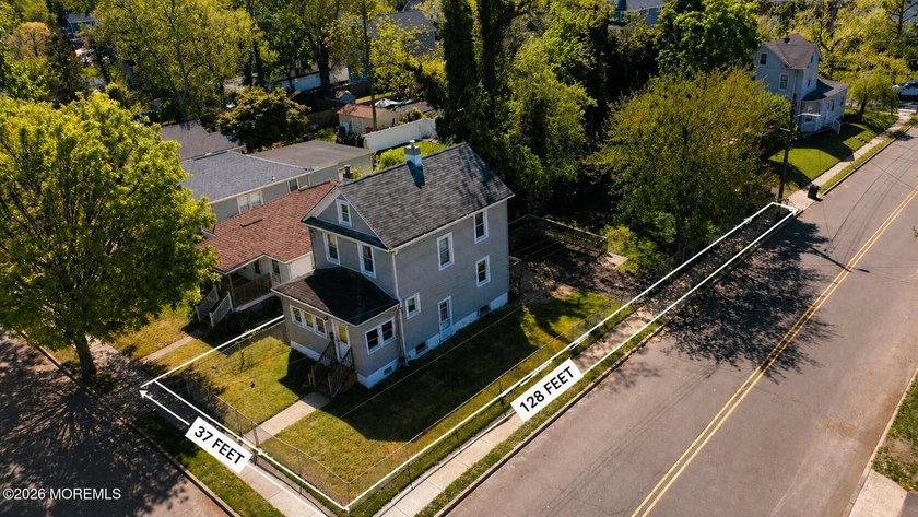 Located on a corner lot just one block from the Swimming River - Beach Home for sale in Red Bank, New Jersey on Beachhouse.com