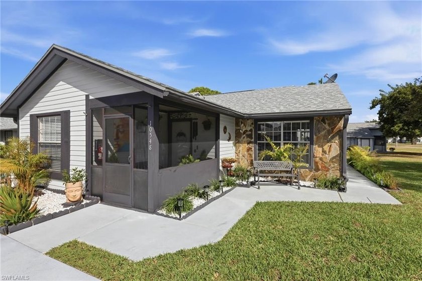 HIGHLY SOUGHT AFTER CORNER, END UNIT VILLA WITH LARGE GRASSY - Beach Condo for sale in Lehigh Acres, Florida on Beachhouse.com