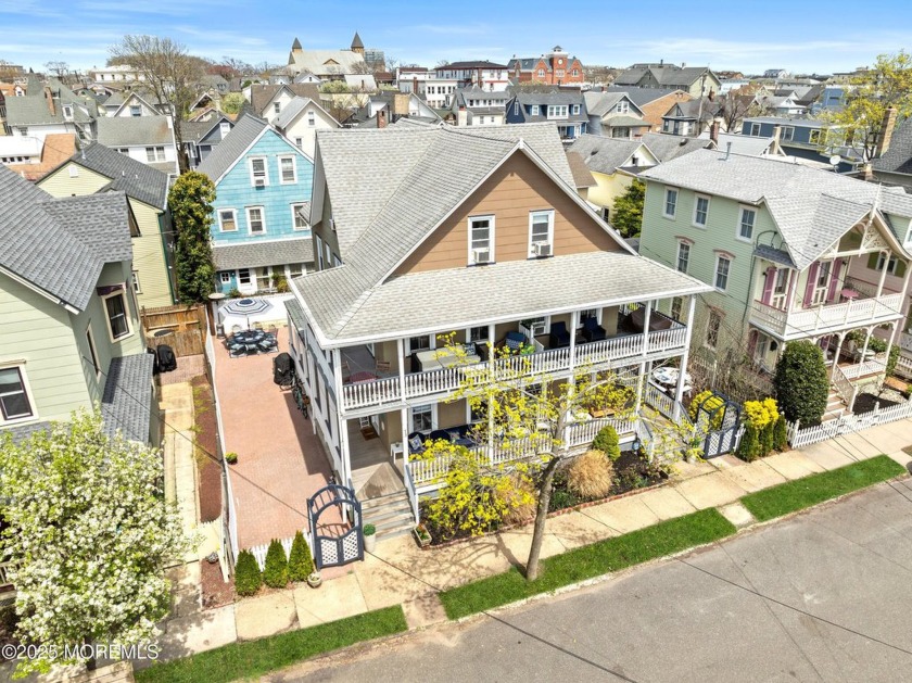 Exquisite South-Facing Victorian on a Double Lot w/2 Apartments - Beach Home for sale in Ocean Grove, New Jersey on Beachhouse.com