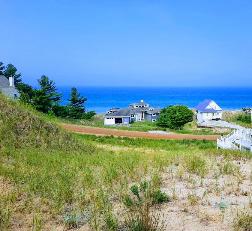 STUNNING Panoramic LAKE MICHIGAN VIEWS from this high and dry - Beach Lot for sale in Onekama, Michigan on Beachhouse.com