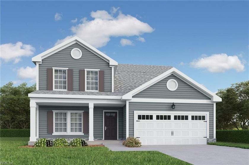 Home under construction offering a well-designed plan featuring - Beach Home for sale in Suffolk, Virginia on Beachhouse.com