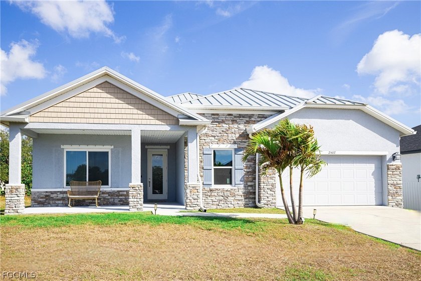 Charming, newer and spacious home with a coastal vibe featuring - Beach Home for sale in Cape Coral, Florida on Beachhouse.com