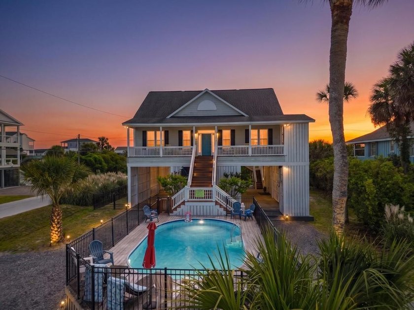 Custom built, 5BR/5BA home on the corner of Pompano, w/ ocean - Beach Home for sale in Edisto Island, South Carolina on Beachhouse.com