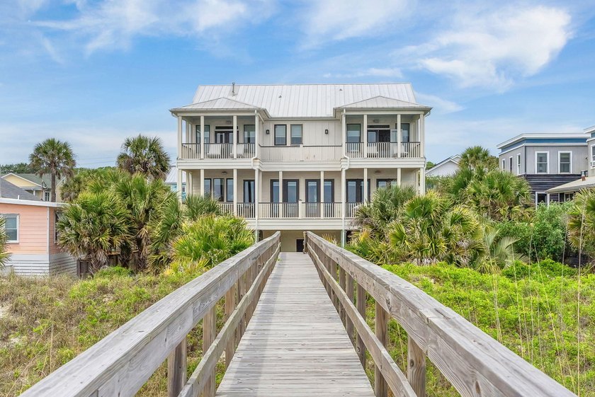 Welcome to 507 W Ashley Ave, an extraordinary OCEANFRONT - Beach Home for sale in Folly Beach, South Carolina on Beachhouse.com
