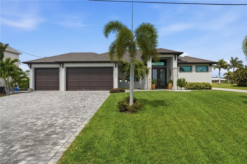 Welcome to this beautifully designed coastal-style single-family - Beach Home for sale in Cape Coral, Florida on Beachhouse.com