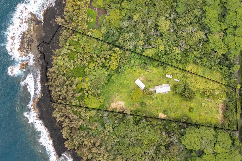 One of a kind, 14.25 acre, oceanfront property, zoned Ag 1-A - Beach Home for sale in Pahoa, Hawaii on Beachhouse.com