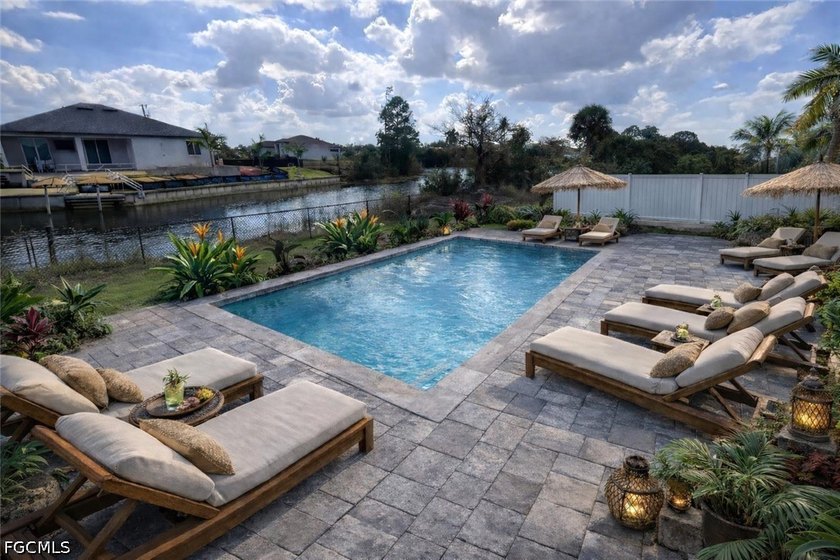 The Best-Priced New Construction waterfront Pool Home in Gator - Beach Home for sale in Cape Coral, Florida on Beachhouse.com