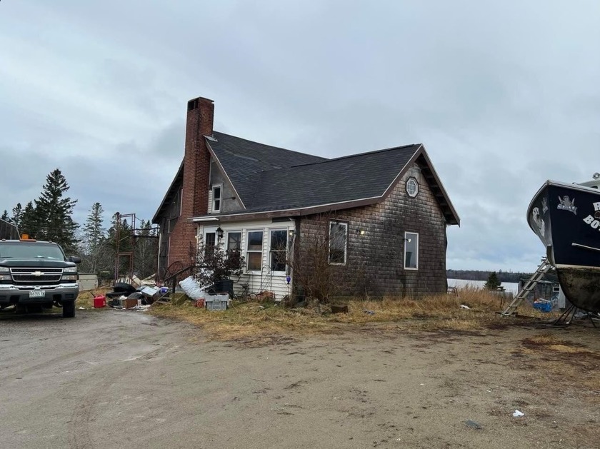 This home has beautiful ocean waterfront great potential to tear - Beach Home for sale in Addison, Maine on Beachhouse.com