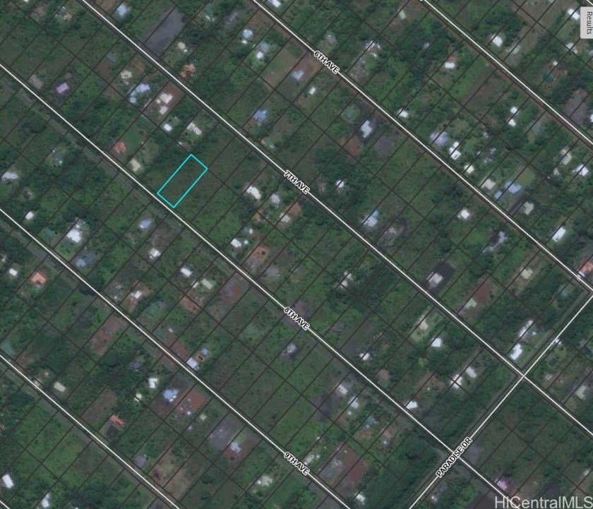 Prime lot on 8th Ave. 1-acre lot in the highly desirable - Beach Acreage for sale in Keaau, Hawaii on Beachhouse.com