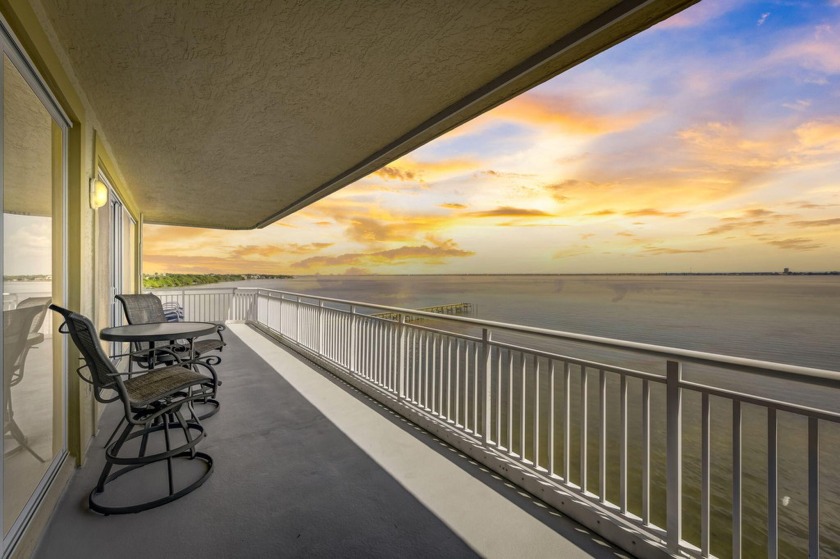 Unbelievable views of the Indian River Lagoon from this direct - Beach Condo for sale in Palm Bay, Florida on Beachhouse.com