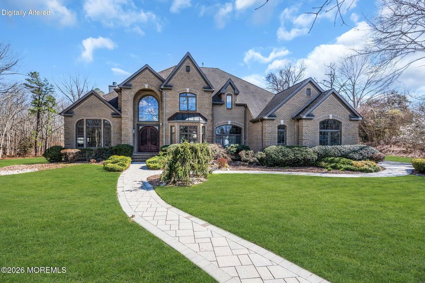 Stunning 5-bedroom 3.5 bath custom brick front home on a private - Beach Home for sale in Toms River, New Jersey on Beachhouse.com