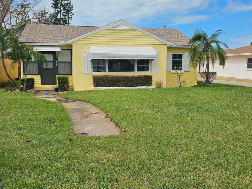 This block home has flood damage from Hurricane Helene and is - Beach Home for sale in ST Pete Beach, Florida on Beachhouse.com