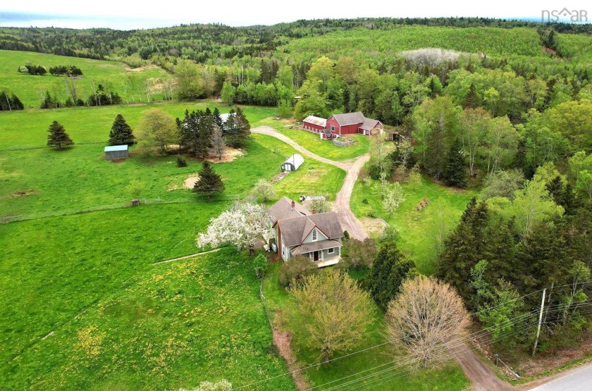 Stunning, Nova Scotia hobby farm on a sheltered acreage minutes - Beach Home for sale in Moshers Corner,  on Beachhouse.com