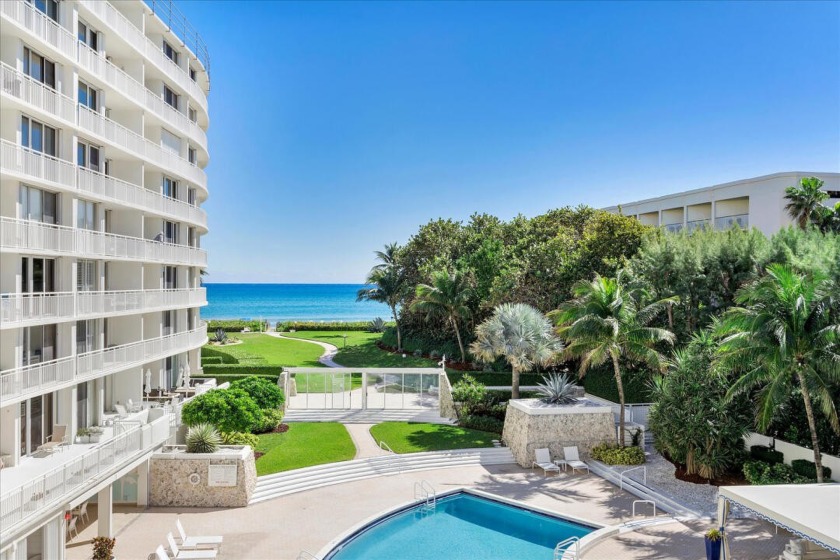 SEASONAL RENTAL. Oceanfront living awaits in this stunning - Beach Condo for sale in Palm Beach, Florida on Beachhouse.com