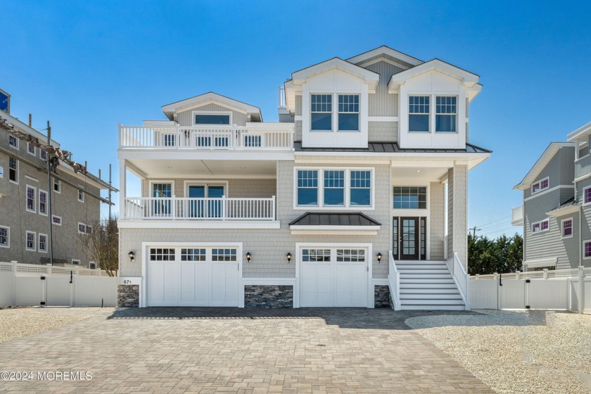 Oceanblock in Loveladies! Stunning new construction built by - Beach Home for sale in Long Beach Island, New Jersey on Beachhouse.com