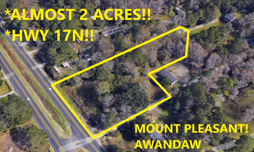***NEW, NEW, NEW ***ATTENTION BUILDERS / DEVELOPERS!!!***ALMOST - Beach Lot for sale in Awendaw, South Carolina on Beachhouse.com