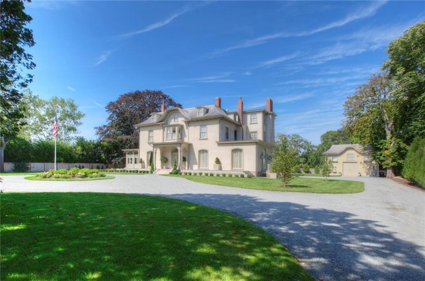 *Quatrel* a magnificently restored Gilded Age Mansion on iconic - Beach Home for sale in Newport, Rhode Island on Beachhouse.com