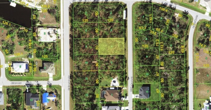 Standard sized lot located in the highly desirable South Gulf - Beach Lot for sale in Port Charlotte, Florida on Beachhouse.com