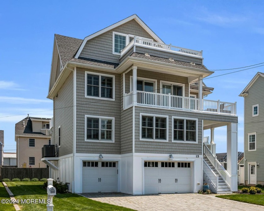 Sunrise, sunsets and water views will be found in this perfect - Beach Home for sale in Sea Bright, New Jersey on Beachhouse.com