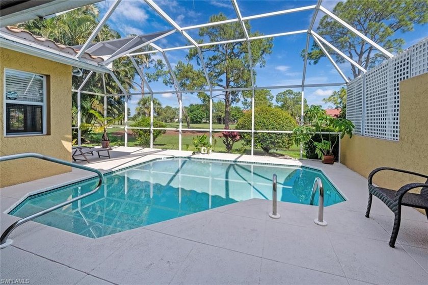 TURNKEY FURNISHED villa POOL HOME with spectacular golf course - Beach Home for sale in Naples, Florida on Beachhouse.com