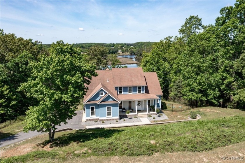 This 4-bedroom, 4-bath waterfront home offers panoramic river - Beach Home for sale in Lancaster, Virginia on Beachhouse.com