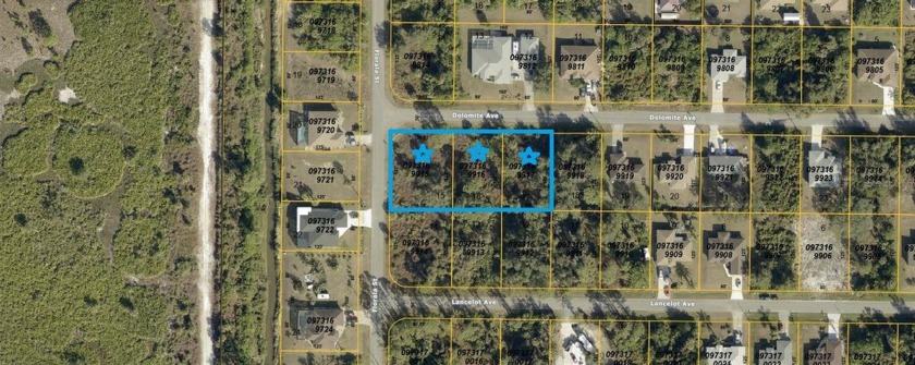 3 lots together for sale! Three separate parcels. Seller wants - Beach Lot for sale in North Port, Florida on Beachhouse.com
