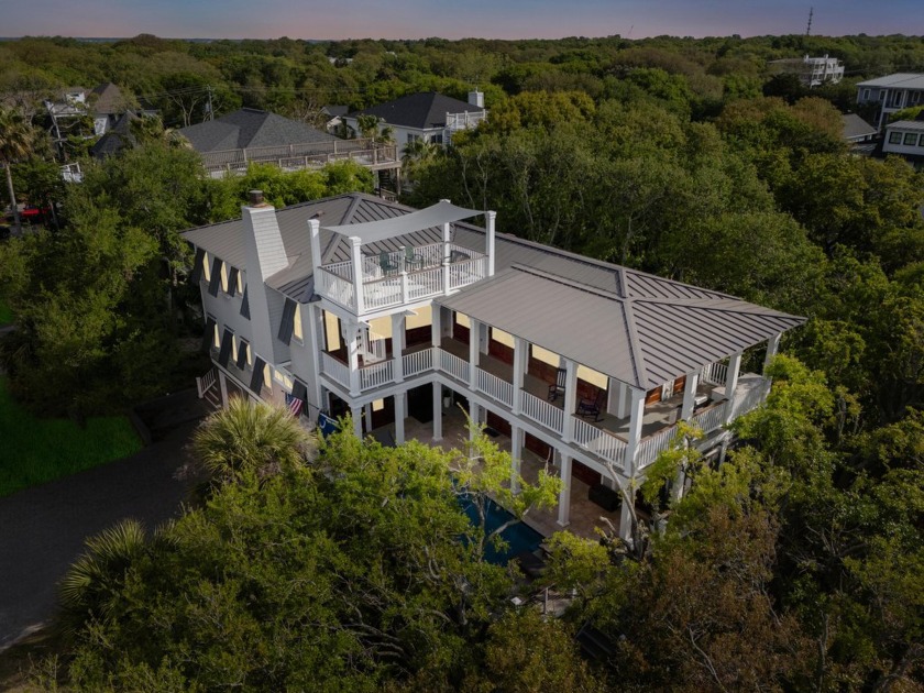 Live at the Beach in this custom built beach house by esteemed - Beach Home for sale in Isle of Palms, South Carolina on Beachhouse.com