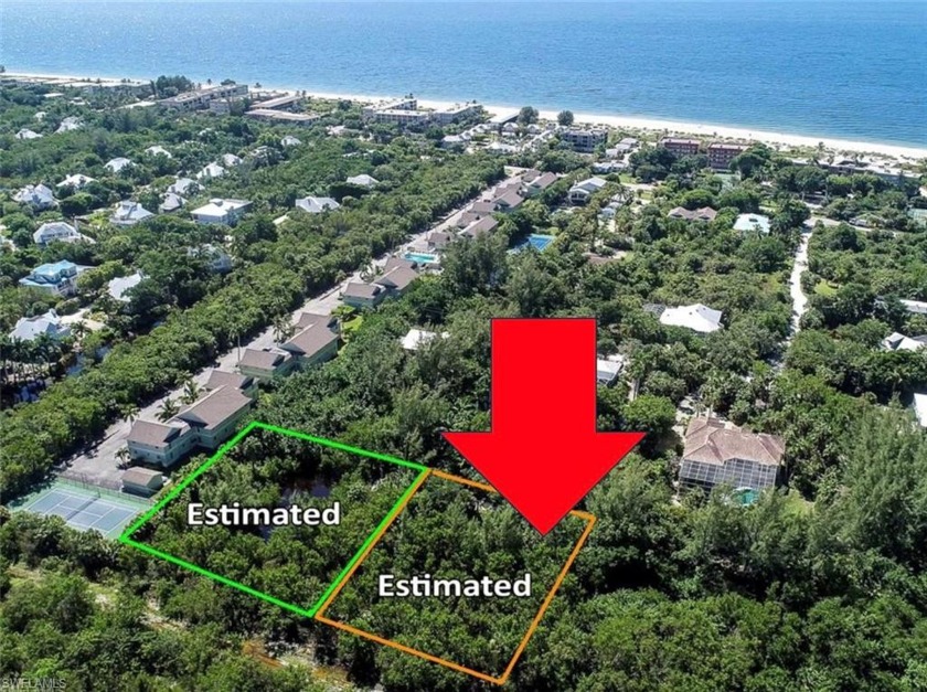 Reduced to sell. Sold together with 255 Robinwood Dr to make a - Beach Lot for sale in Sanibel, Florida on Beachhouse.com