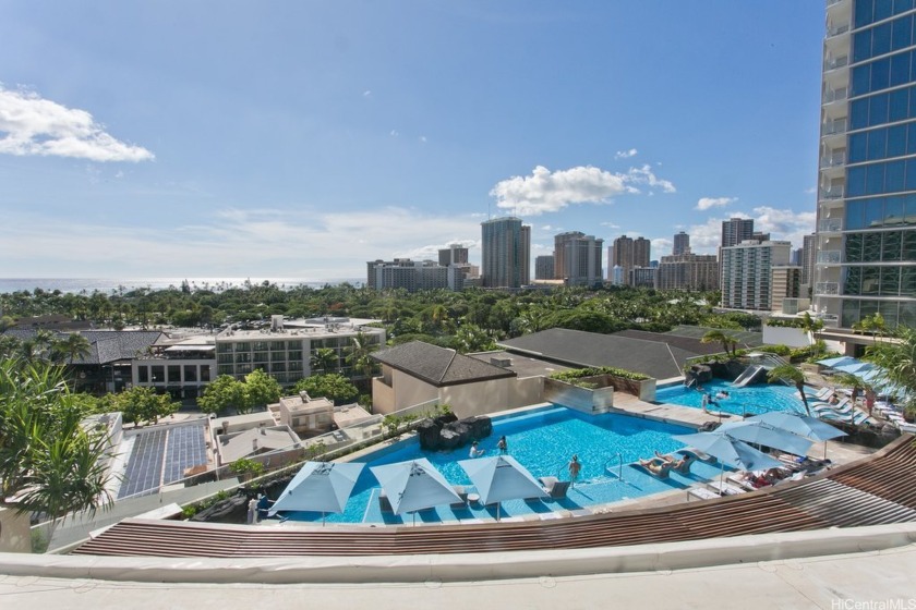 A stunning and spacious 511 sq ft + 96 sq ft lanai modern resort - Beach Condo for sale in Honolulu, Hawaii on Beachhouse.com