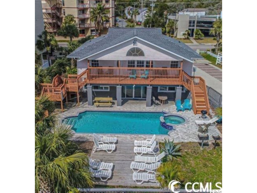 Experience coastal living in this direct Oceanfront 7 bedroom, 5 - Beach Home for sale in North Myrtle Beach, South Carolina on Beachhouse.com