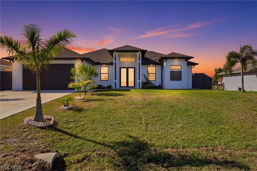 Nearly new construction in NE Cape Coral! Built in 2023, this - Beach Home for sale in Cape Coral, Florida on Beachhouse.com