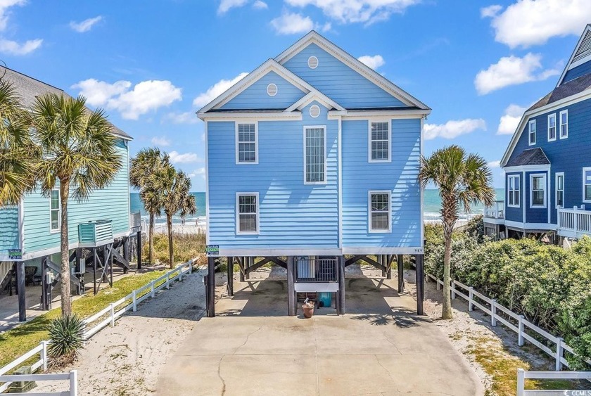 Welcome to New Beginnings, a beautifully renovated oceanfront - Beach Home for sale in Garden City Beach, South Carolina on Beachhouse.com