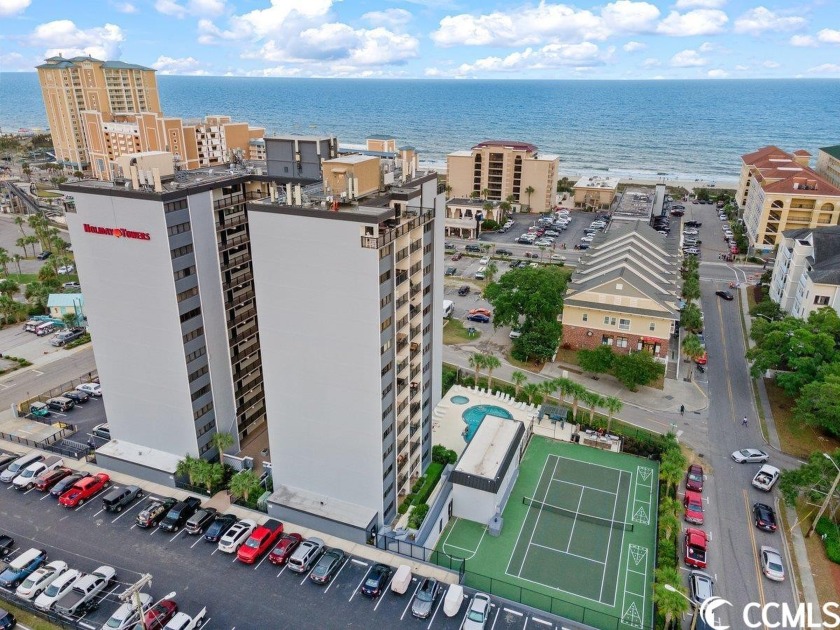 This fifth floor condo in Holiday Towers has views of the ocean - Beach Condo for sale in Myrtle Beach, South Carolina on Beachhouse.com