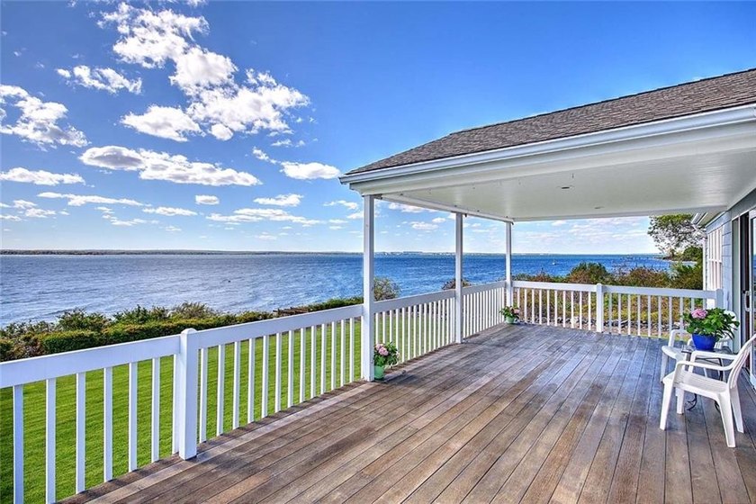 Perched along the waterfront in the Jamestown Shores, this - Beach Home for sale in Jamestown, Rhode Island on Beachhouse.com